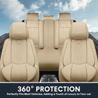 AOOG Car Seat Covers Full Set, Leather Seat Covers - Image 7