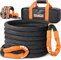 ALL-TOP Kinetic Recovery Rope Kit w/ 2 Soft Shackles, 1in x 20ft, Heavy Duty by ALL-TOP4X4