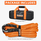 ALL-TOP Kinetic Recovery Rope 48000Lbs, 1in x 30ft, Heavy Duty 30+% Elasticity - Image 8