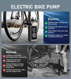 Tire Inflator Portable Air Compressor, 150PSI Cordless Mini Air Pump - Image 7