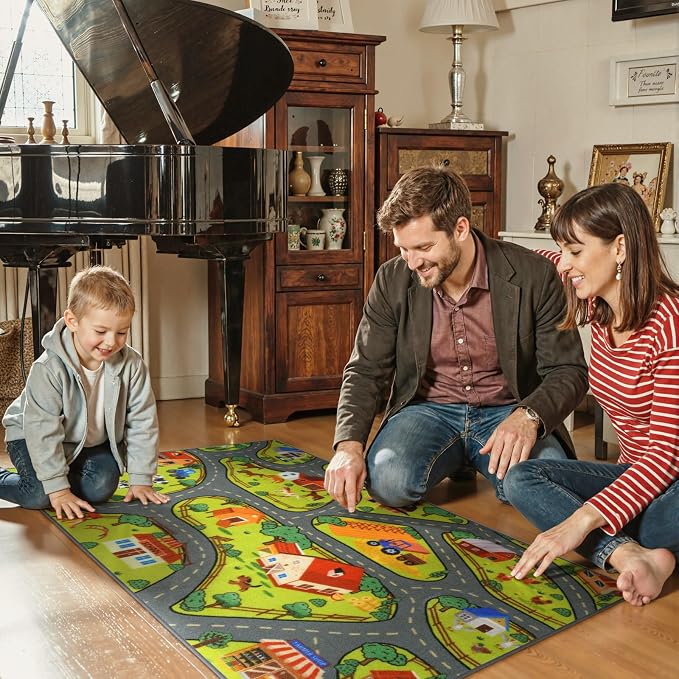 STARUIA Washable Kids Carpet Playmat Rug - Image 8