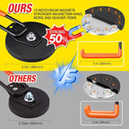 2Pcs Large Strong Magnetic Hooks - Image 5