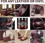 Maroon Leather Recoloring Balm - Image 2