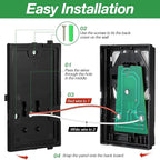 Multifunction Control Panel, Wired Replacement Panel Wall Keypad Button - Image 4