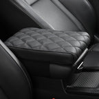 Car Center Console Cover pad Genuine Cowhide Leather, Vehicle Arm Rest Cushion by -----------------