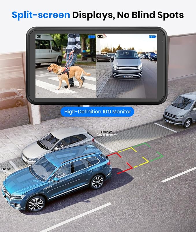 AUTO-VOX Solar Wireless Backup Camera - Image 7