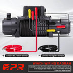 OPENROAD 13500 lb Recovery Winch - Image 4