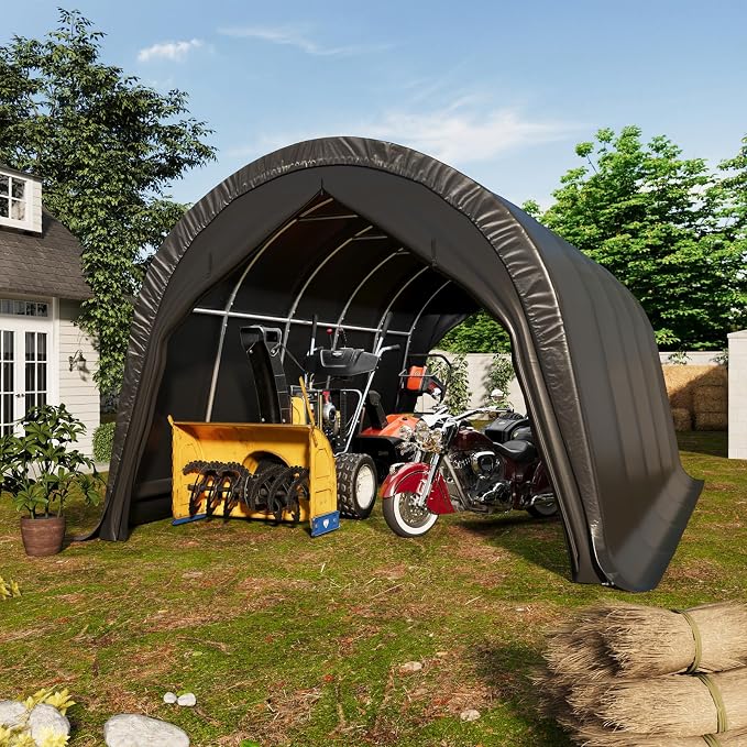 EROMMY Carport 13 x 20 FT Heavy Duty, Portable Garage by EROMMY