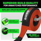 Rhino USA Recovery Tow Strap - Image 2