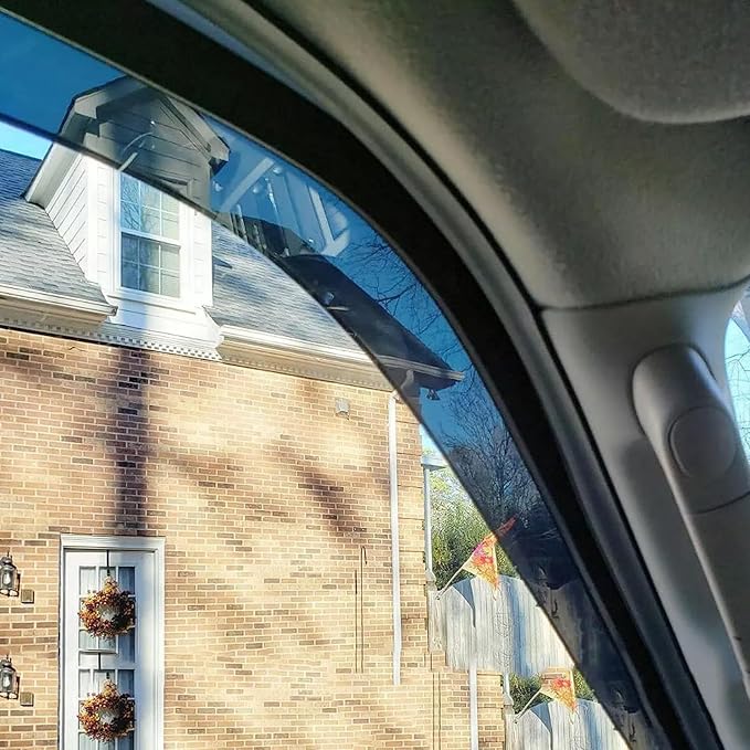 Smoke Front Window Visor Compatible - Image 7
