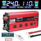 2500W Power Inverter 24V to 110V/120V DC to AC - Image 5
