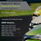 Premium Ceramic Front Brake Pads Compatible - Image 3
