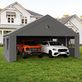 20x20 Carport, Heavy Duty Carport Canopy Garage by BENASS
