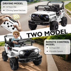 12V Ride on Electric Truck Car for Kids, 12V Kids Electric Vehicles w/Remote - Image 3