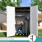 Outdoor Storage Shed, KINYING Outdoor Storage Cabinet Waterproof - Image 5