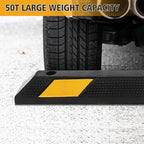 Heavy Duty Rubber Parking Curb - 55000 Lb Capacity - Image 4