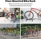 UNITEDPOWER Bike Floor Stand, Adjustable Freestanding Bicycle Storage Parking - Image 7