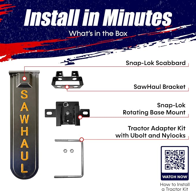 SawHaul Snap-Lok Universal Chainsaw Carrier Kit - Image 6