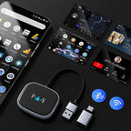 Wireless Android Auto Adapter, Wireless carplay Adapter, Latest NFC Touchscreen - Image 6