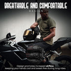 J.A.G. Leather Motorcycle Gloves - Image 7