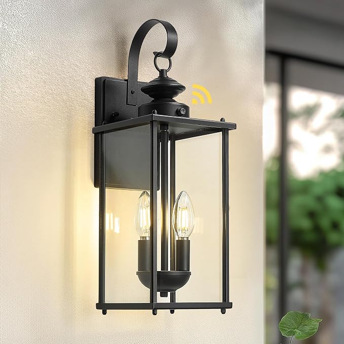 kudos Dusk to Dawn Outdoor Lighting, 18.1 inch Light Sensor Porch Lights - Image 2