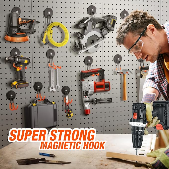 2Pcs Large Strong Magnetic Hooks - Image 3