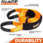 ALL-TOP Recovery Snatch Strap, 4in x 20ft - Image 4