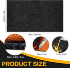 Oil Spill Mat, 64 x 32 Inch Garage Floor Mat Heavy Duty Absorbent Oil Pad - Image 2