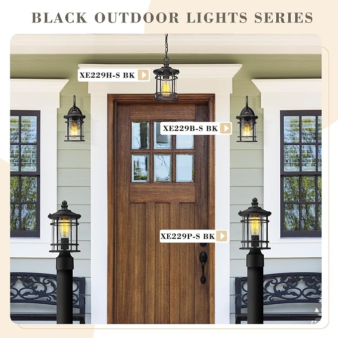 Emliviar Outdoor Wall Light Fixture - Image 2