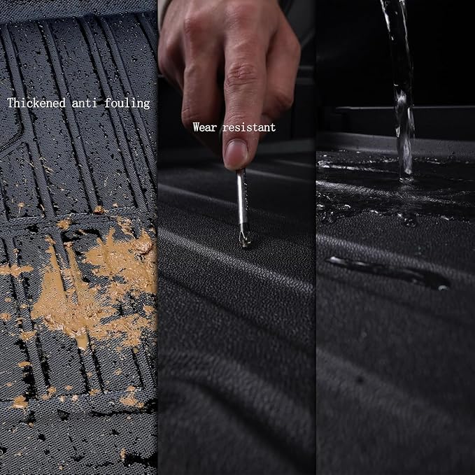 Floor Mat for 2025 Nissan Armada Only Suit for 8 Seats, TPE All Weather - Image 4
