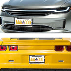 License Plate Frames Black, and Blue License Plate Frame American Flag USA - Image 8