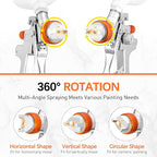 REFINE Spray Gun Kit, Auto Paint Gun - Image 5