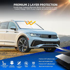 Windshield Sun Shade for Volkswagen VW Tiguan 2018-2025 Foldable Sunshade - Image 3