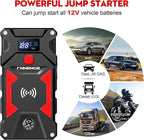 Car Jump Starter, 6000A Peak 26800mAh 12V Car Battery Starter, - Image 7
