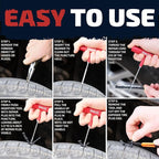 Vehiclex Tire Repair Kit for Plug and Patch - Image 5