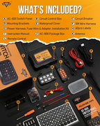 Auxbeam 8 Gang Switch Panel AC-800 Bluetooth RGB Switch Pod - Image 8