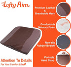 Car Seat Cushion, Comfort Memory Foam Car Cushions - Image 5