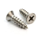 #4 x 3/4" Stainless Flat Head Phillips Wood Screw, 18-8 Stainless Steel Screws by BoltDropper