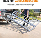 Rockland Tri-Fold Aluminum Loading Ramp, 1500 LBS Loading Capacity, Portable - Image 6