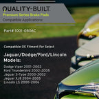 Premium Ceramic Rear Brake Pads Compatible - Image 3