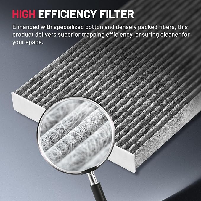 BDFHYK Cabin Air Filter with Activated Carbon Compatible with BMW 230i - Image 5