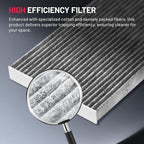 BDFHYK Cabin Air Filter with Activated Carbon Compatible with BMW 230i - Image 5