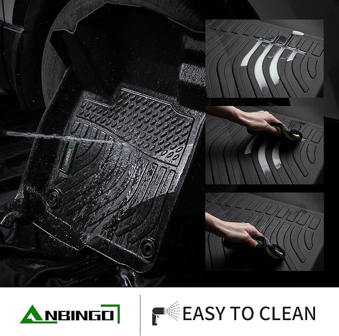 ANBINGO®Floor Mats Fit for Chevy Colorado 2023-2025/GMC Canyon All Weather Mats - Image 4