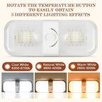 Retisee 10 Pcs RV Lights Interior 1700LM, 3 Color 12V RV LED Dome Lights - Image 3