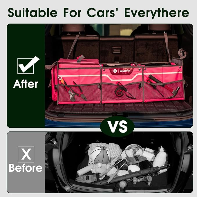 Trunk Organizer, Heavy-Duty Storage - Image 7
