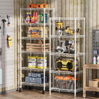 SINGAYE 5 Small Wire Shelves Kitchen Pantry Close Home Organizers and Storage - Image 2