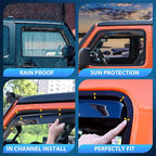Nilight Window Visor Compatible - Image 4