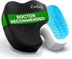 ComfiLife Premium Gel & Memory Foam Seat Cushion – Doctor Recommended Office by ComfiLife
