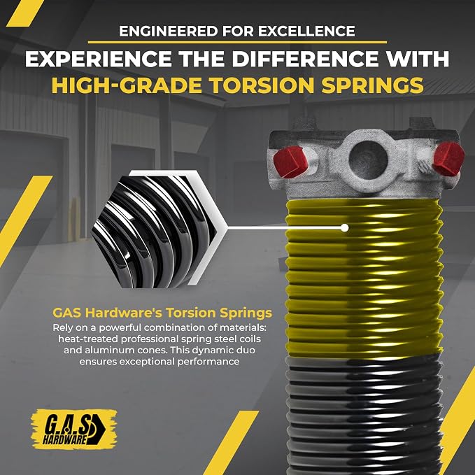 Garage Door Torsion Spring 250x2x29 Torsion Springs - Image 6