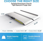 EZ-ACCESS TRAVERSE Singlefold Portable Loading Ramp Heavy Duty Aluminum Safe - Image 3